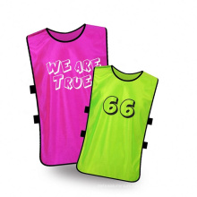 Custom Printing Children Football Training Bib Soccer Vest Adult Number